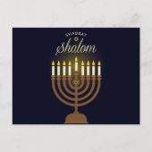 Hanukkah Feestdagenkaart (Voorkant)