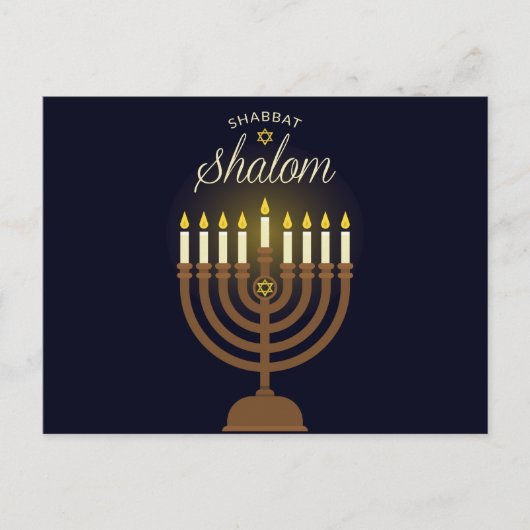 Hanukkah Feestdagenkaart (Voorkant)
