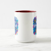 Hanukkah Festival of Lights Art – Combo Mug (Centre)