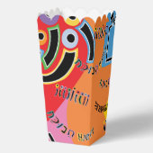 Hanukkah Fun Bedankdoosjes (Achterkant)