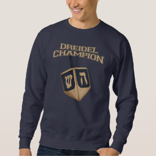 Hanukkah Funny Dreidel Champion Festive Trui