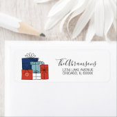 Hanukkah Gifts & Menorah Holiday Adres Etiket (Insitu)