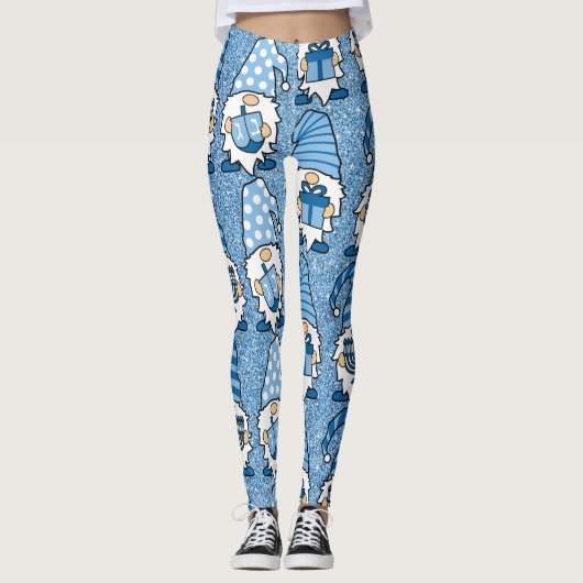 Hanukkah Gnomes Trio Leggings (Voorkant)