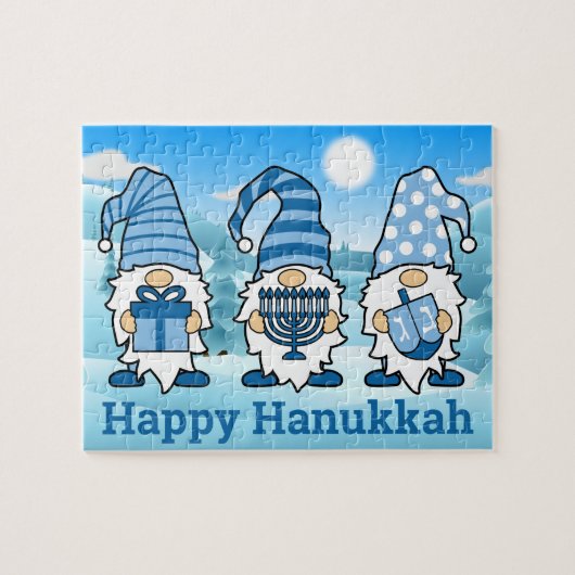 Hanukkah Gnomes Trio Puzzle Legpuzzel (Horizontaal)