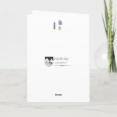 Hanukkah Greeting Card Bedankkaart (Achterkant)