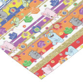 Hanukkah Happy with Cat and Friends 14 x 72 Korte Tafelloper (Hoek)