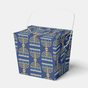 Hanukkah Holiday Favor Box Bedankdoosjes