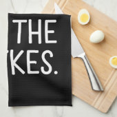 Hanukkah, ik ben hier voor de Joodse Latkes Theedoek (Quarter Fold)