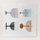 Hanukkah Judaism Jew Religie Legpuzzel (Horizontaal)