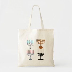 Hanukkah Judaism Jew Religie Tote Bag