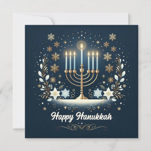 Hanukkah Kaart (Voorkant)