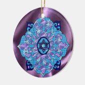 Hanukkah Keramisch Ornament (Links)