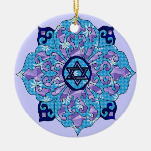 Hanukkah Keramisch Ornament