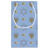 Hanukkah Klein Cadeauzakje (Achterkant)