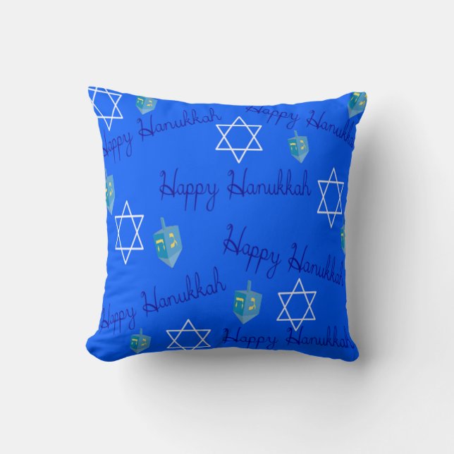 Hanukkah Kussen (Voorkant)