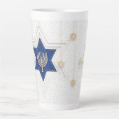 Hanukkah Latte Mok (Voorkant)