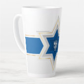 Hanukkah Latte Mok (Linkerhoek)