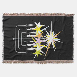 HANUKKAH LIGHTS DEKEN