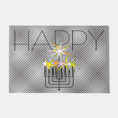 HANUKKAH LIGHTS DEURMAT (Voorkant)