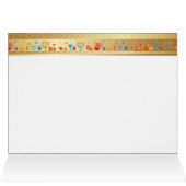 Hanukkah Lights Festival Holiday Menorah (Binnen Horizontaal (Boven))