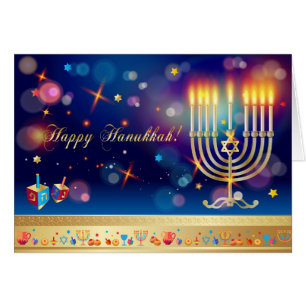 Hanukkah Lights Festival Holiday Menorah