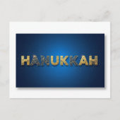 Hanukkah Lights Postcard Briefkaart (Voorkant)