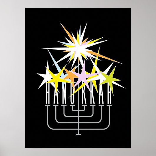 Hanukkah Lights Poster (Voorkant)
