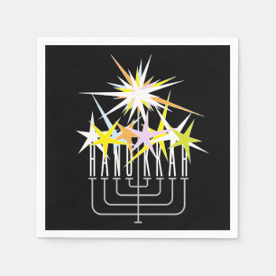 Hanukkah Lights Servet
