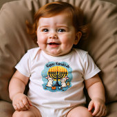 Hanukkah Lit with Littles Romper