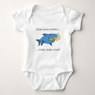 Hanukkah Love Latkes/Baby Body Jersey Baby Bodysui Romper