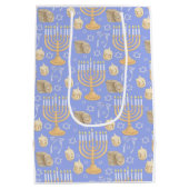 Hanukkah Medium Cadeauzakje (Achterkant)