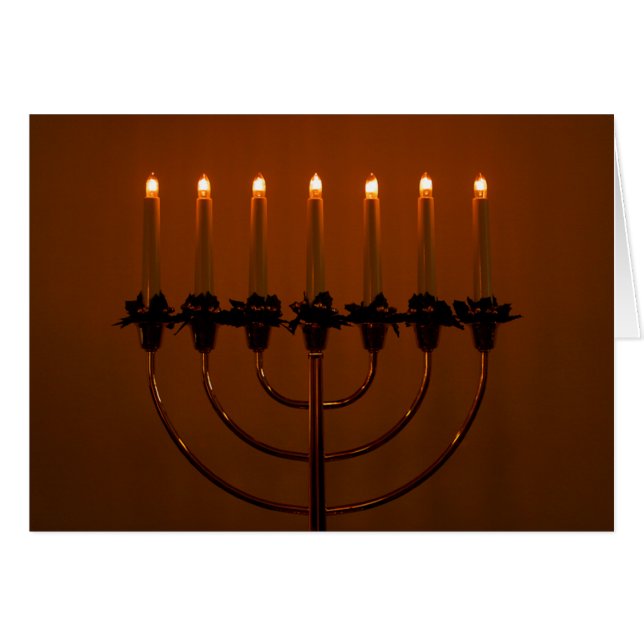 Hanukkah Menorah (Voorkant Horizontaal)