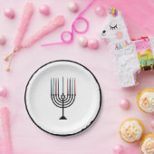 Hanukkah Menorah Holiday Paper Bord (Feest)