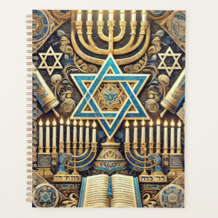 Hanukkah Menorah juive hébraïque