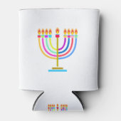 Hanukkah Menorah Lights Holiday Blikjeskoeler (Voorkant)