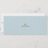 Hanukkah Menorah Olives | Bleek Blue Group Kaart (Achterkant)