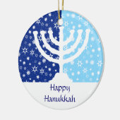 Hanukkah Menorah Ornament (Links)