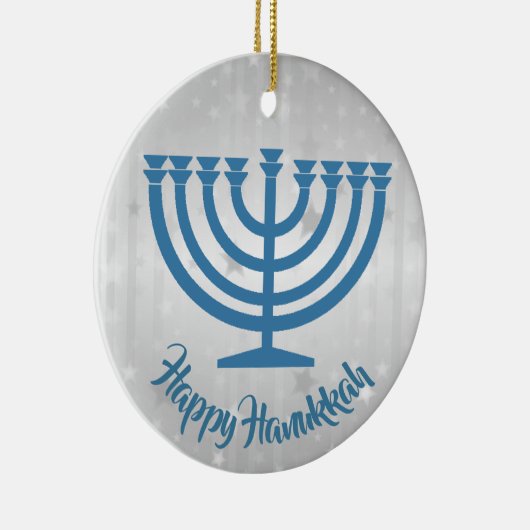 Hanukkah Menorah Ornament (Rechts)