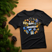 Hanukkah Menorah T-shirt  
