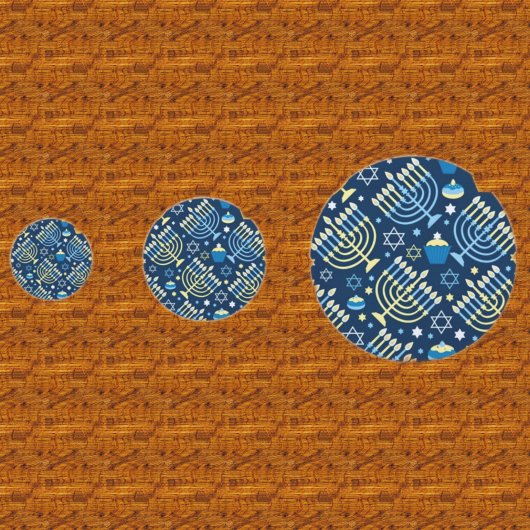 Hanukkah Menorah Table Confetti