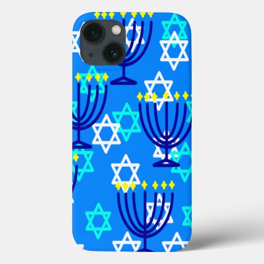 Hanukkah Menorahs Case-Mate iPhone Case (Achterkant)