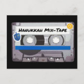 Hanukkah Mix-Tape Briefkaart (Voorkant)