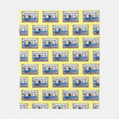 Hanukkah Mix-Tape Fleece Deken (Voorkant)