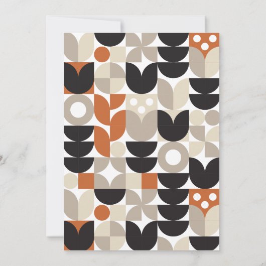 Hanukkah Mod Menorah Party Uitnodiging (Achterkant)