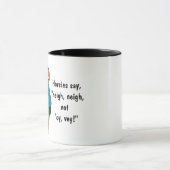 Hanukkah-Mok of -verjaardag of elke Mok van een da (Midden)