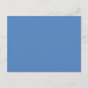 Hanukkah Muted Blue Solid Holiday Color Background Feestdagenkaart