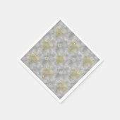 Hanukkah Napkin Personalize "Elegant Menorahs" Servetten (Hoek)