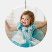 Hanukkah Photo Latkes Laughter Light Fun Modern Keramisch Ornament (Achterkant)