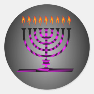 Hanukkah Ronde Sticker