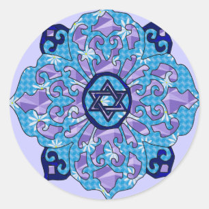 Hanukkah Ronde Sticker